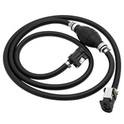 NOTETOUPT front view of full fuel line assembly showing kit readiness and reliability