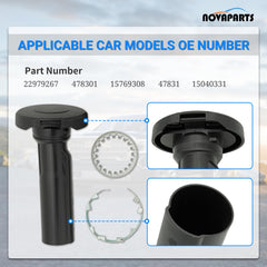 NOVAPARTS side profile of ring fitment for accurate alignment