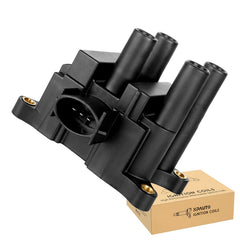 NPAUTO coil pack front view showing clean housing and fit benefits