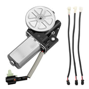 NPAUTO front view of window motor showing overall fit and sturdy casing for reliable replacement