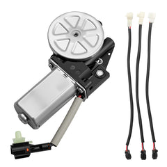 NPAUTO front view of window motor showing overall fit and sturdy casing for reliable replacement