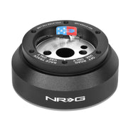 NRG Innovations front profile showing bolt pattern and secure fit benefit