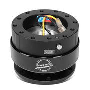 NRG Innovations front assembly showing compact quick release and improved access