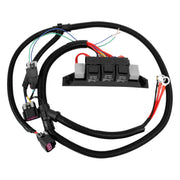 Ntoauto front view harness showing plug-and-play fit advantage