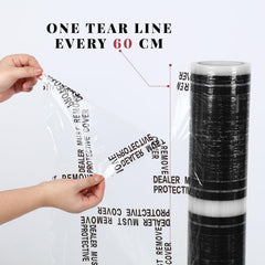 Nuanchu adhesive backside close-up demonstrating secure hold