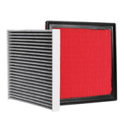 NuFlySic front packaging showing both filters and clear fit information for easy selection
