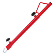 NuFlySic front view of red holding rod showing stable support benefit