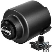 NUOVEPE front view showing lock on coupler, secure anti-theft protection