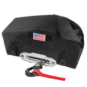 NVAAV front view showing full winch cover protecting winch base