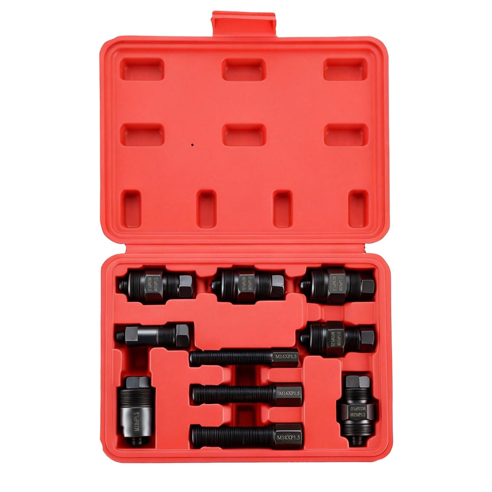 NYXOVA front packaging showing the full 10-piece puller kit and easy storage benefit