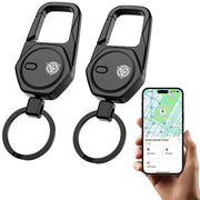 Oaridey front view carabiner keychain showing secure clip and durable design