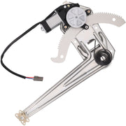 Obaee front left regulator assembly showing fitment and mounting points for easy replacement