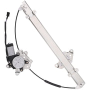 Obaee front passenger regulator front view showing fit and bolt points