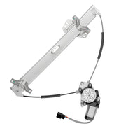 Obaee front right regulator assembly front view showing fit and function