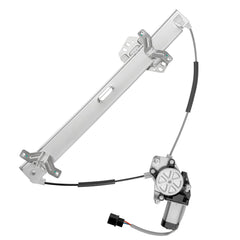 Obaee front right regulator assembly front view showing fit and function
