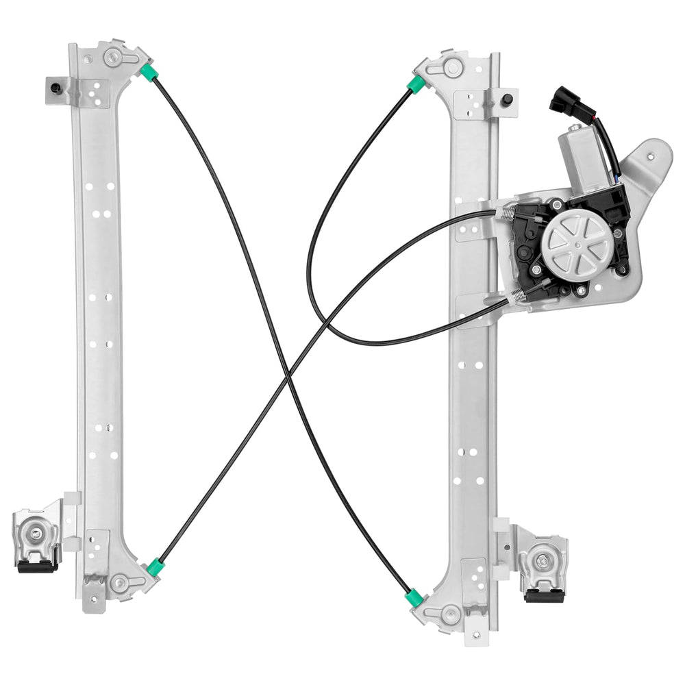 Obaee rear right regulator front view showing mounting points and reliable fit
