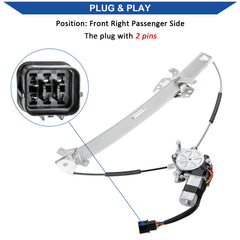 Obaee two-pin motor connector detail for plug-and-play reliability