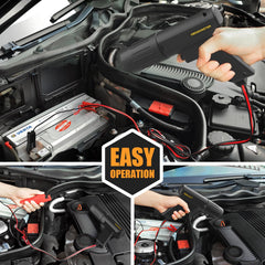 OBDMONSTER battery leads and clips color-coded for correct connections benefit
