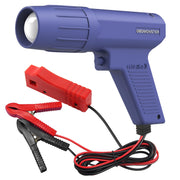 OBDMONSTER front view of timing light showing compact design and easy aim