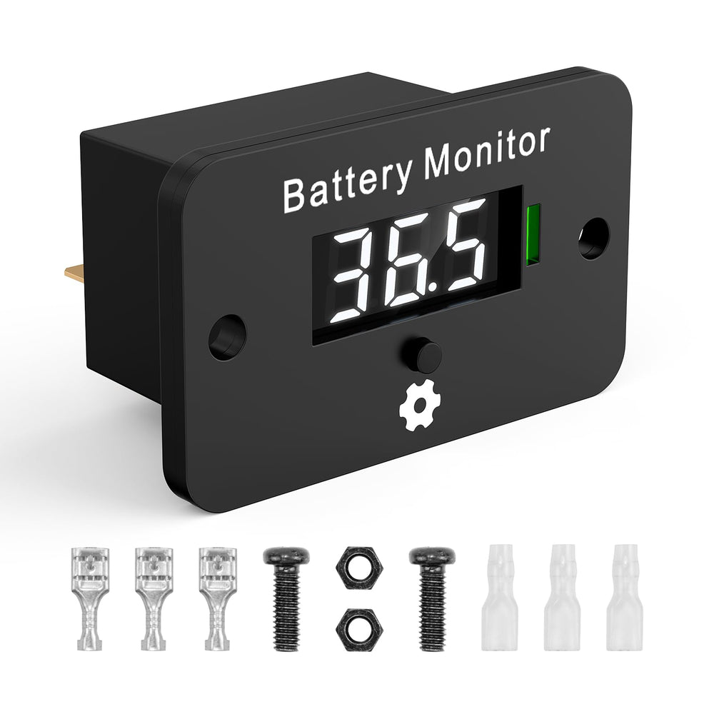 OBDResource front panel display readable at a glance for quick battery checks