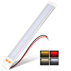 Obeaming front view of 12-inch light bar showing clean even illumination benefit