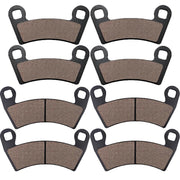 OCEAIR boxed brake pads showing complete front and rear kit benefit improved replacement