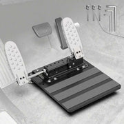 OceanicEcho front view of left-foot accelerator showing pedal and base for easy setup