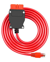 OCHIKI front connector showing OBD to Ethernet interface and secure fit