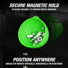 OEMTOOLS rubber-coated magnet detail protecting surfaces and improving grip