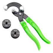 OEMTOOLS front view of tube bender pliers showing compact durable design and professional use benefit