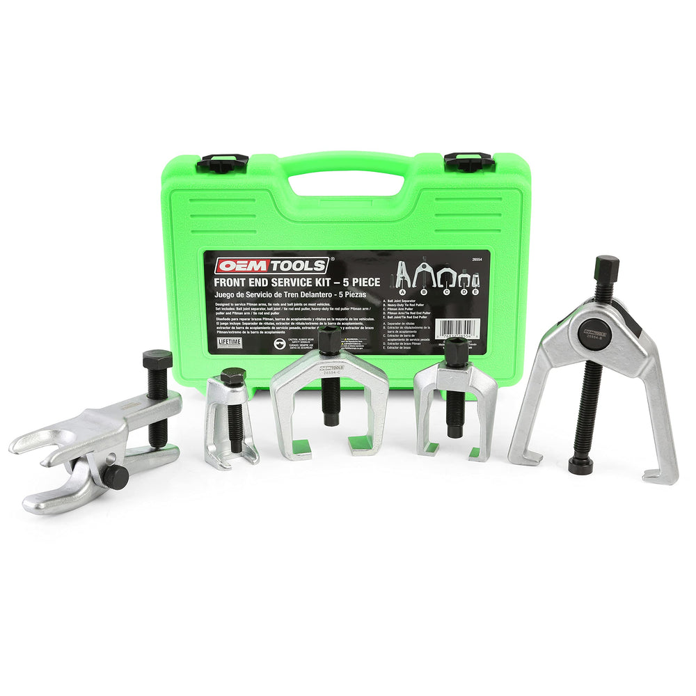 OEMTOOLS front view with case showing organized kit for fast access