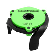 OEMTOOLS front view of 3-jaw wrench showing compact design and drive