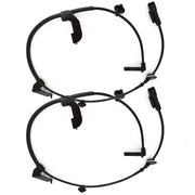 OGATOO packaged ABS wheel speed sensor pair showing product and label benefit: ready-fit replacement
