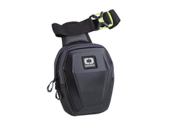 OGIO molded leg bag front view shows structured water-resistant protection