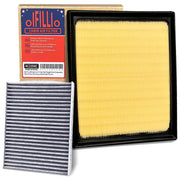 OIFILLIO front packaging showing both engine and cabin filters, convenient two-pack