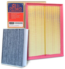 OIFILLIO front packaging showing both filters and part benefits