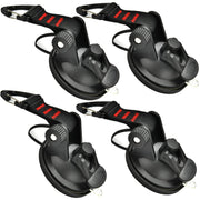 OjpZorynic front view of four heavy duty suction cup hooks showing compact kit and hooks