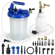 Ojtrtdr front view of 3L vacuum bleeder kit showing compact design and portability