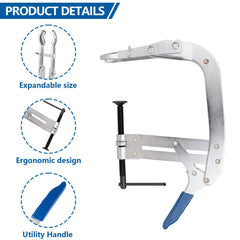 Ojtrtdr dipped plastic handle detail showing ergonomic grip for reduced fatigue