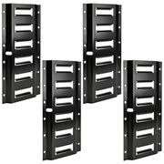Okllen front view of 1 ft E-Track rail showing mounting slots and design benefit secure anchoring