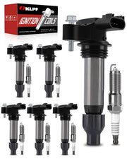 OKLPF coil pack front view showing connectors and fitment benefit
