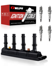 OKLPF coil pack front view showing connector and mounting for quick replacement