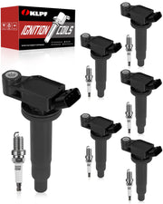 OKLPF coil pack front view showing connector and seal, improves installation reliability