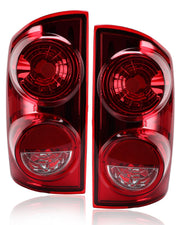 OKLPF tail light front assembly showing clean lens and fit for improved visibility
