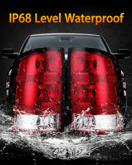 OKLPF installed on GMC Sierra demonstrating restored tail light visibility