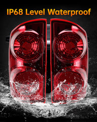 OKLPF tail light installed on Dodge Ram demonstrating factory-fit appearance