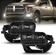 OKSIWA front fog light assembly showing fit and clean styling benefit