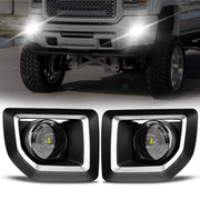 OKSIWA front assembly on GMC Sierra showing clean fit and improved visibility