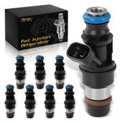 oktiger injector front view showing eight injectors for easy replacement benefit