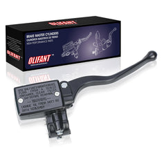 OLIFANT front brake master cylinder front view showing exact OEM fit